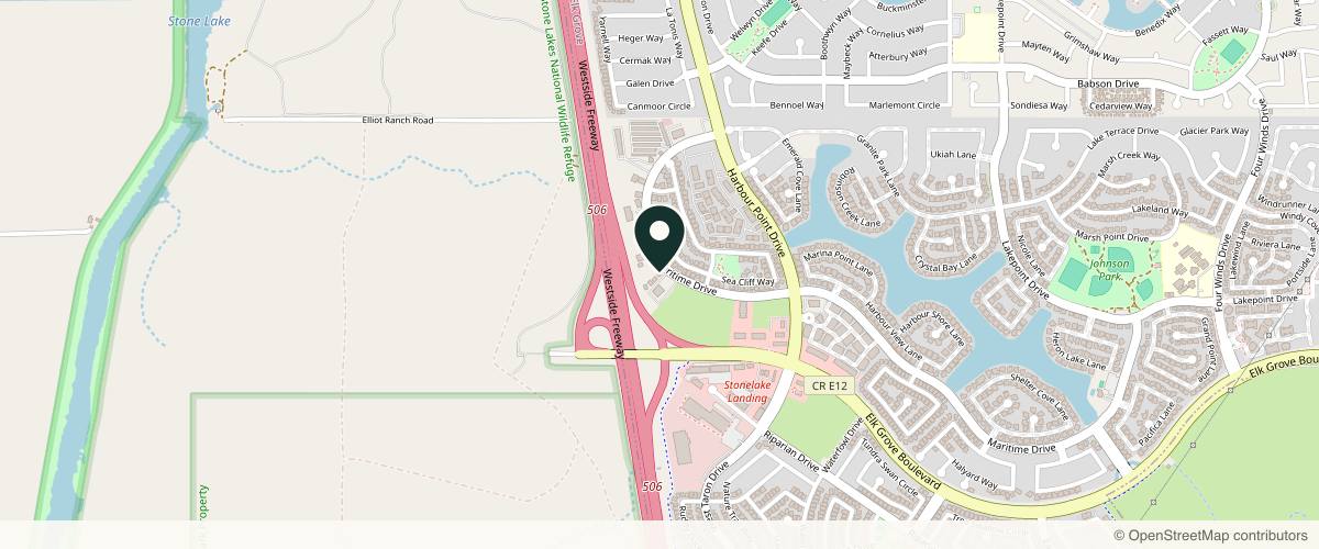 Map showing the exact location of K-Method MedSpa at 2390 Maritime Dr, Elk Grove, CA 95758, USA