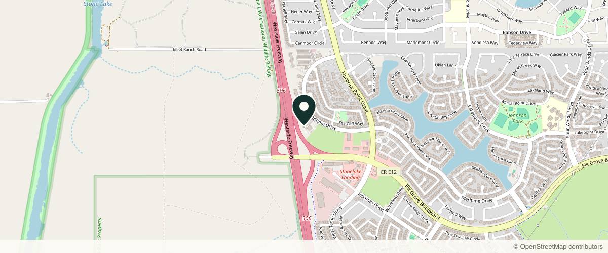 Map showing the exact location of K3 Health & Wellness at 2384 Maritime Dr Unit 220, Elk Grove, CA 95758, USA