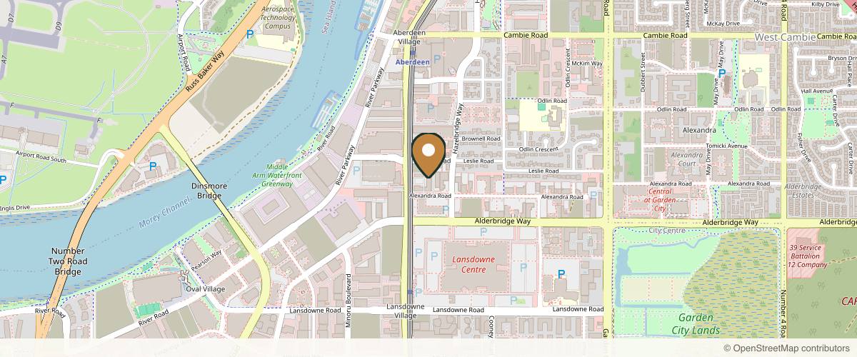Map showing the exact location of La Cachette Spa at 4800 Number 3 Rd #140, Richmond, BC V6X 3A6, Canada
