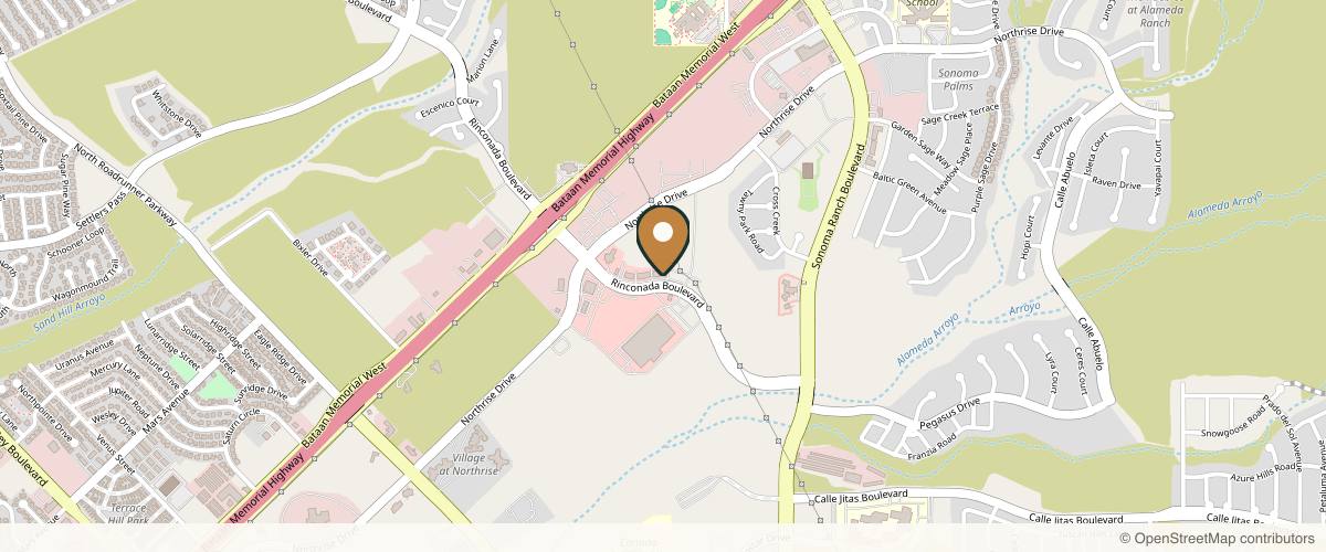 Map showing the exact location of Laser 360 MD at 3320 Rinconada Blvd Unit 1, Las Cruces, NM 88011, USA
