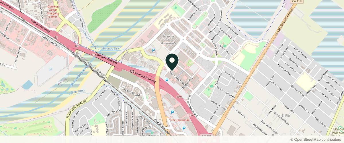 Map showing the exact location of LaserAway Oxnard at 663 Town Center Dr Ste 2315, Oxnard, CA 93036, USA