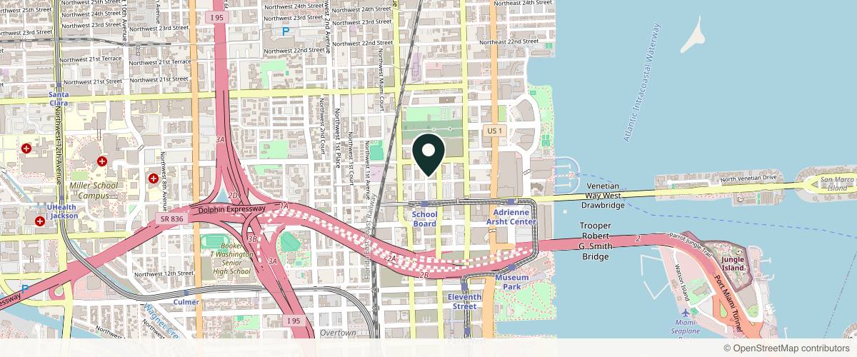 Map showing the exact location of Lavish Laser Med Spa Midtown Miami at 65 NE 16th St, Miami, FL 33132, USA