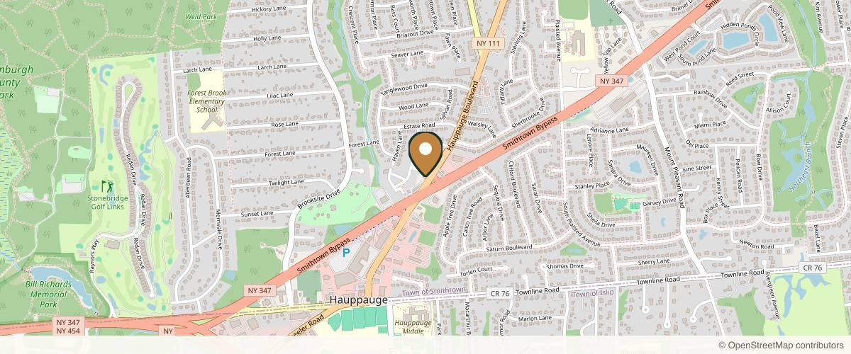 Map showing the exact location of LIBB By Maritza at 498 Hauppauge Rd, Smithtown, NY 11787, USA