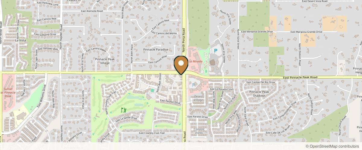 Map showing the exact location of Look Lab Med Spa | Scottsdale at 8787 E Pinnacle Peak Rd, Scottsdale, AZ 85255, USA