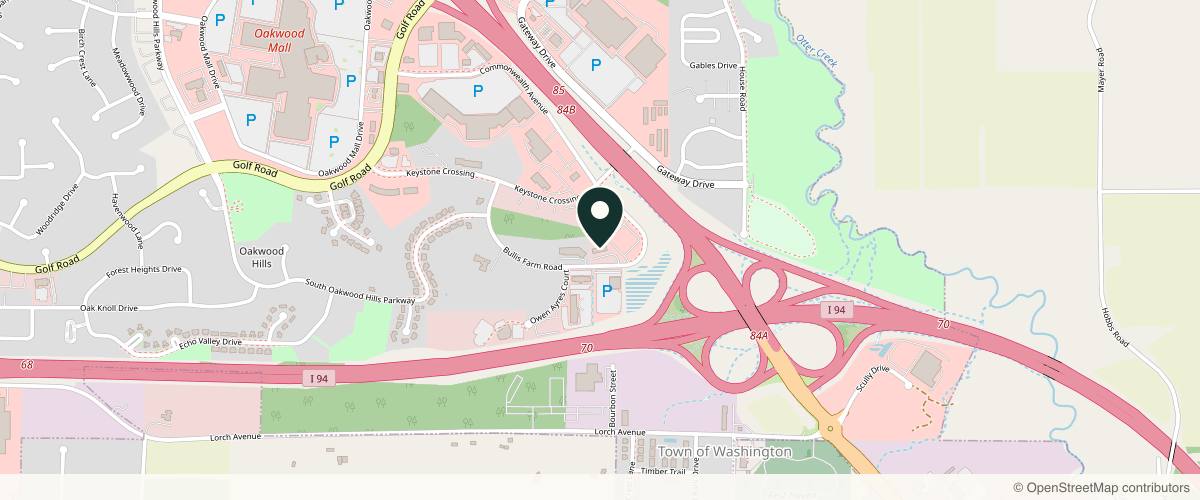 Map showing the exact location of Lotus Spa Eau Claire at 4956 Bullis Farm Rd, Eau Claire, WI 54701, USA