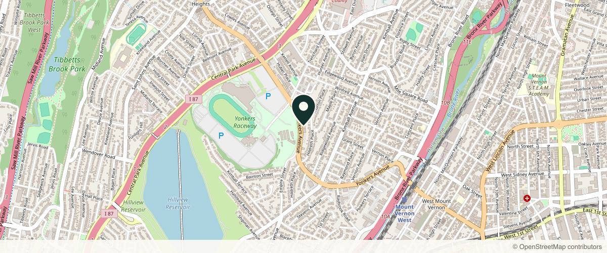Map showing the exact location of Lumen Beauty & Wellness at 955 Yonkers Ave Ste 105A, Yonkers, NY 10704, USA