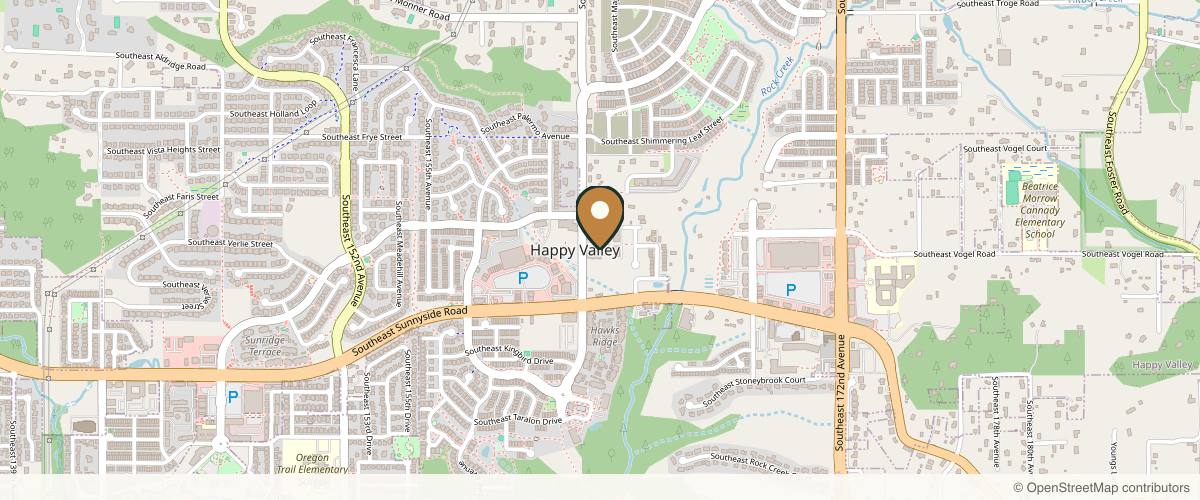 Map showing the exact location of LUXUS Aesthetics Happy Valley Oregon at 12930 SE 162nd Ave Ste 102, Happy Valley, OR 97086, USA