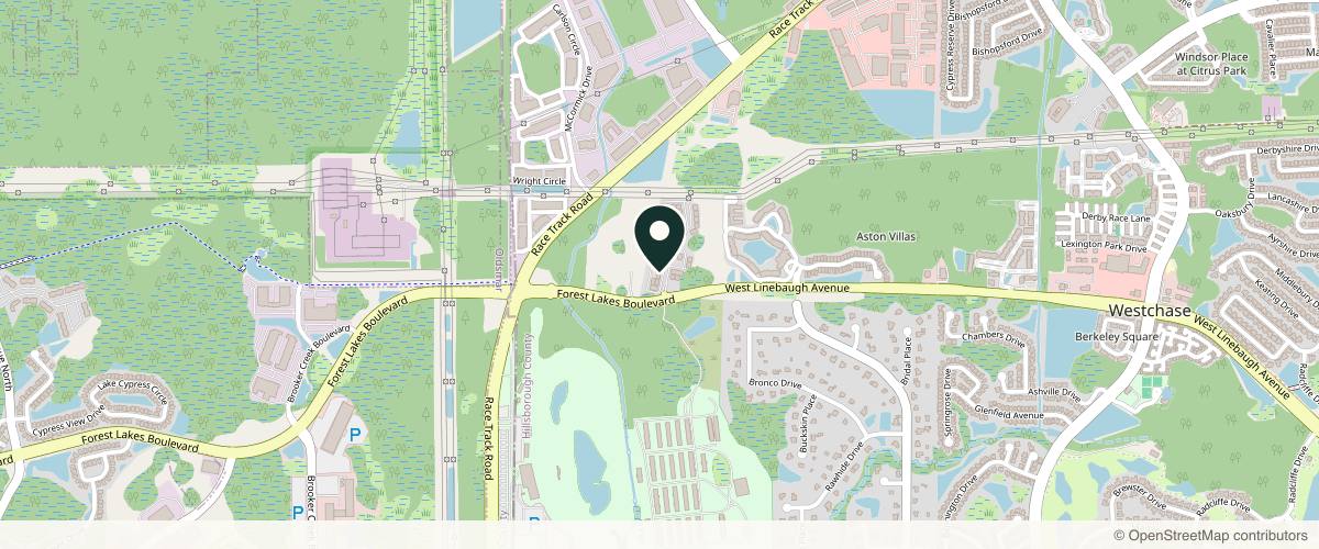 Map showing the exact location of MD Aesthetics & Wellness Institute at 13131 W Linebaugh Ave #102, Tampa, FL 33626, USA