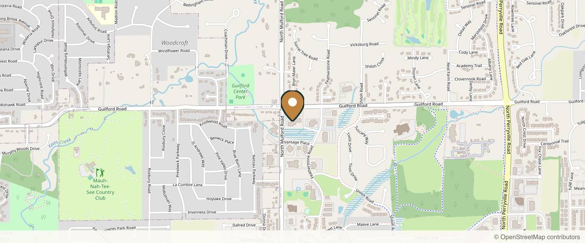 Map showing the exact location of MD SkinCenter at 1235 N Mulford Rd #205, Rockford, IL 61107, USA