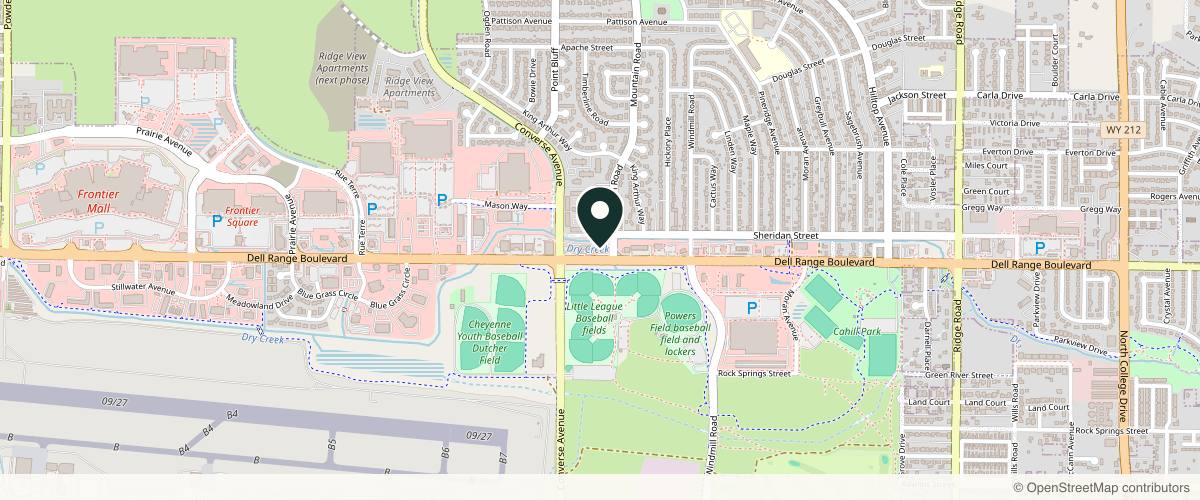 Map showing the exact location of Metabolic Research Center | Cheyenne at 2320 Dell Range Blvd #300, Cheyenne, WY 82009, USA