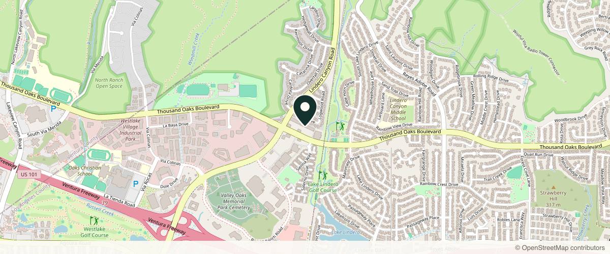 Map showing the exact location of Method of Beauty Med Spa at 30839 E Thousand Oaks Blvd, Westlake Village, CA 91362, USA