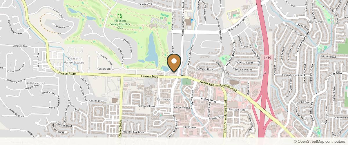 Map showing the exact location of Michael Spann, MD: Little Rock Plastic Surgery at 2200 N Rodney Parham Rd #200, Little Rock, AR 72212, USA