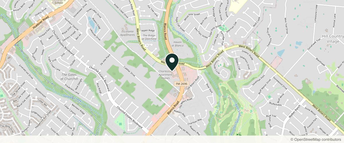 Map showing the exact location of Mindful Skin Dermatology at 14855 Blanco Rd #214, San Antonio, TX 78216