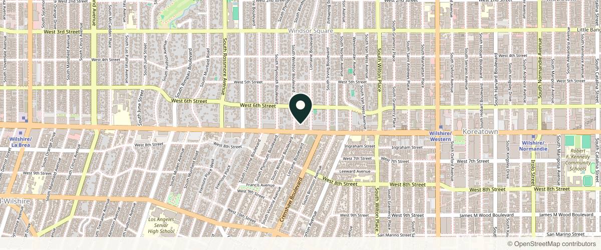 Map showing the exact location of Miracle Laser Clinic at 4221 Wilshire Blvd #100, Los Angeles, CA 90010, USA