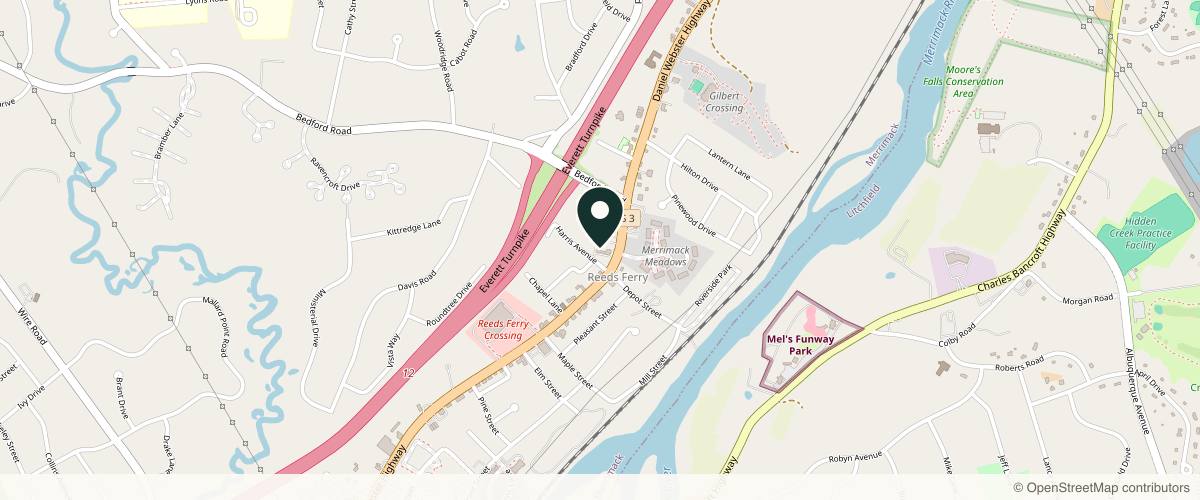 Map showing the exact location of Mr. Injectables at 604 Daniel Webster Hwy Ste 17, Merrimack, NH 03054, USA