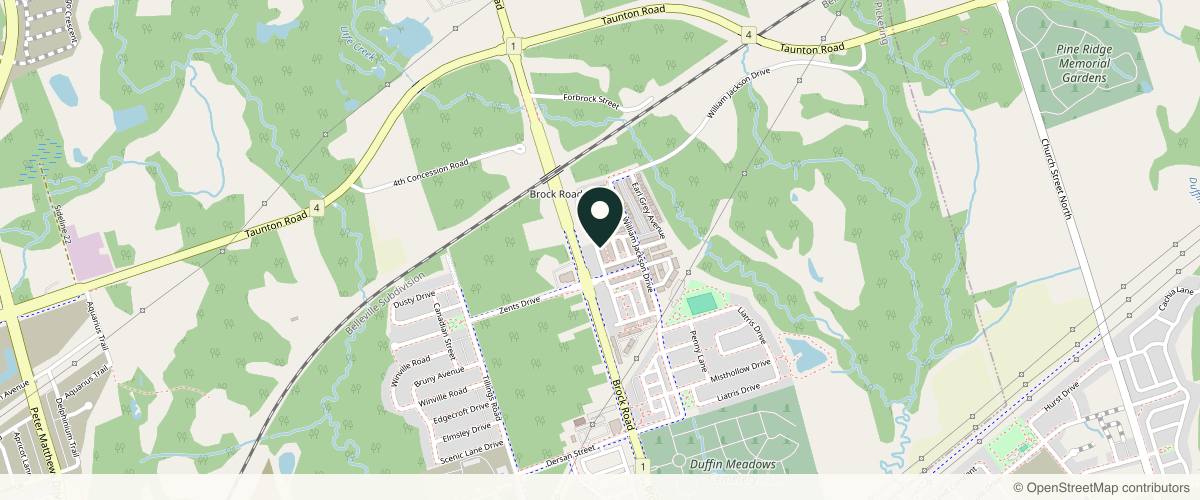 Map showing the exact location of MVP Medical Aesthetics at 2677 Jackpine crossing, Pickering, ON L1X 0E6, Canada