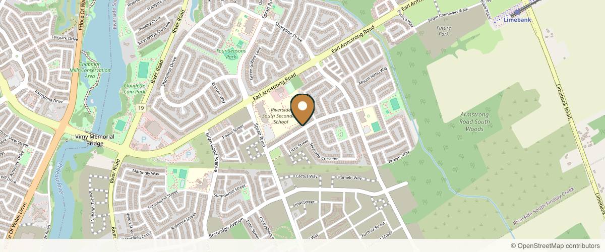 Map showing the exact location of My Elixir Beauty Clinic at 145 Cambie Rd, Gloucester, ON K1X 0A7, Canada
