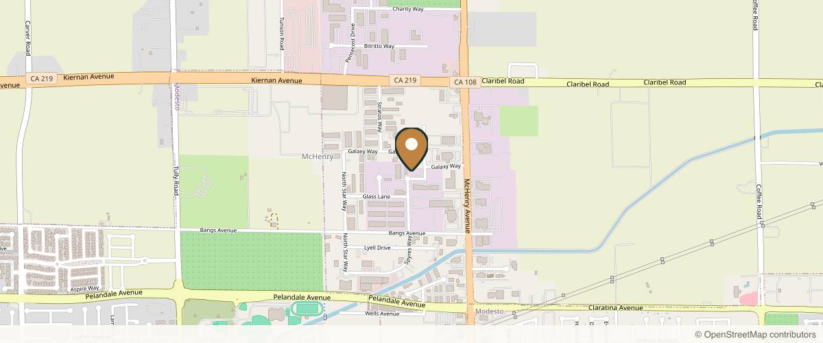 Map showing the exact location of Mystic Body Health and Wellness at 4641 Spyres Way Ste 2, Modesto, CA 95356, USA