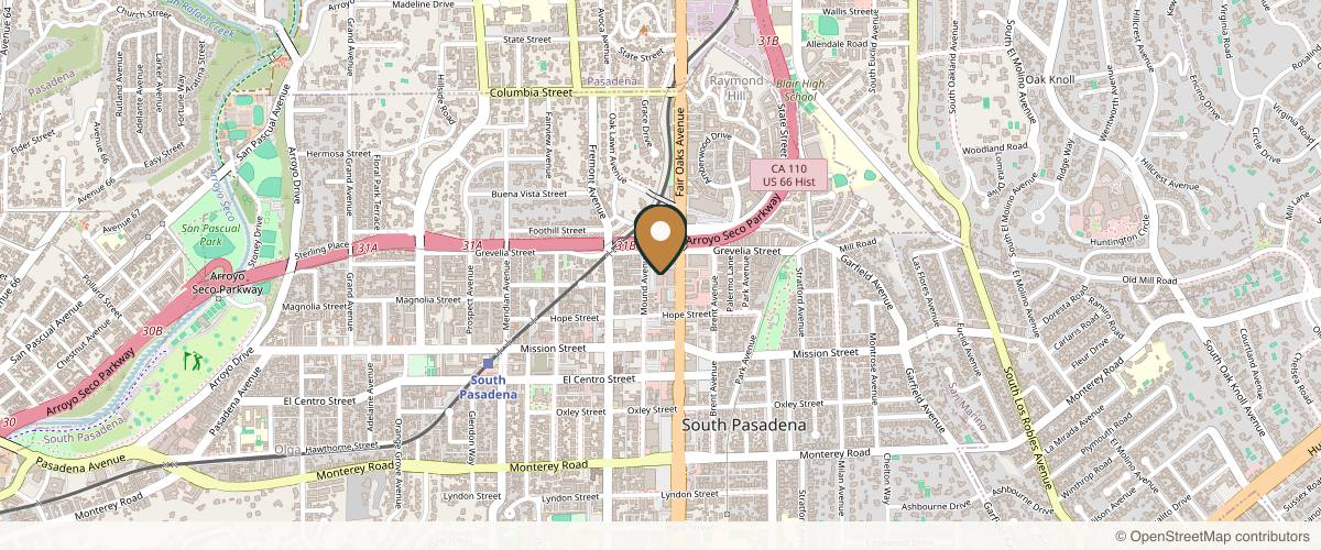 Map showing the exact location of NakedMD Med Spa South Pasadena at 625 Fair Oaks Ave Ste 325, South Pasadena, CA 91030, USA