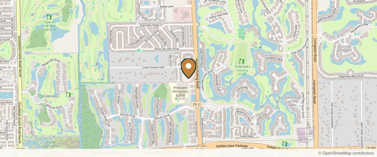 Map showing the exact location of Naples Aesthetic Institute: Kiran Gill, MD at 3025 Airport-Pulling Rd N, Naples, FL 34105, USA