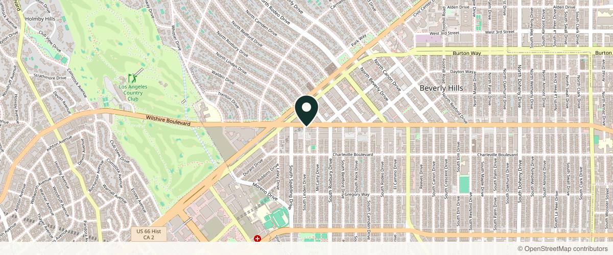 Map showing the exact location of Natanel Jourabchi MD FAAD - JOUR Hair and Skin Institute at 9730 Wilshire Blvd #215, Beverly Hills, CA 90212