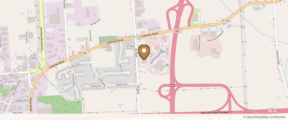 Map showing the exact location of Natural Face Clinic at B 4939 Brittonfield Pkwy #208, East Syracuse, NY 13057, USA