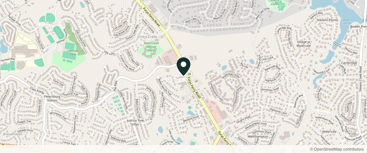 Map showing the exact location of New Skin Medical Spa at 501 Blackburn Dr, Martinez, GA 30907, USA