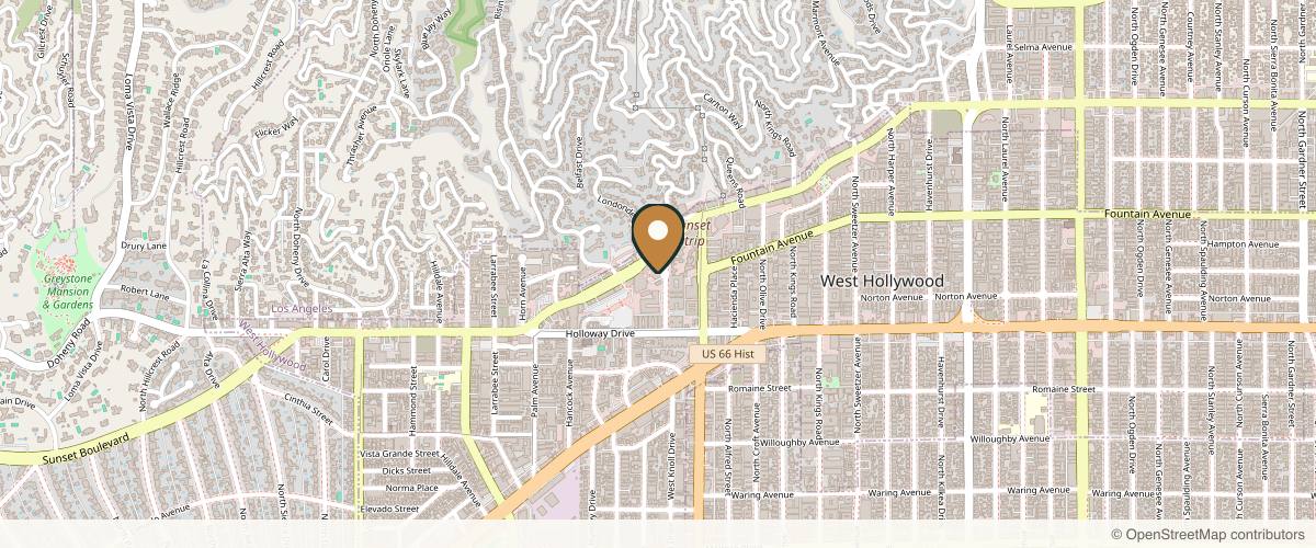 Map showing the exact location of Next Health in West Hollywood at 8570 Sunset Blvd Ste 6.1A, West Hollywood, CA 90069, USA