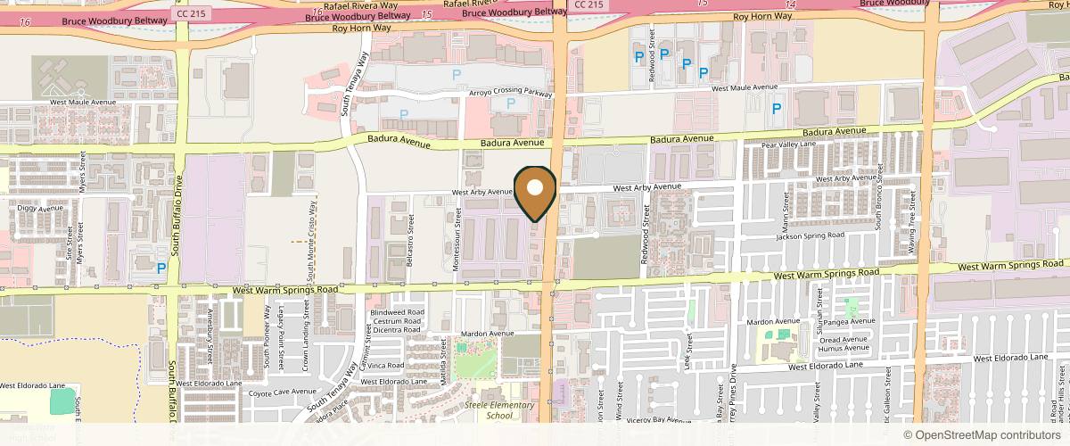 Map showing the exact location of Novuskin Med Spa at 7155 S Rainbow Blvd #200, Las Vegas, NV 89118, USA