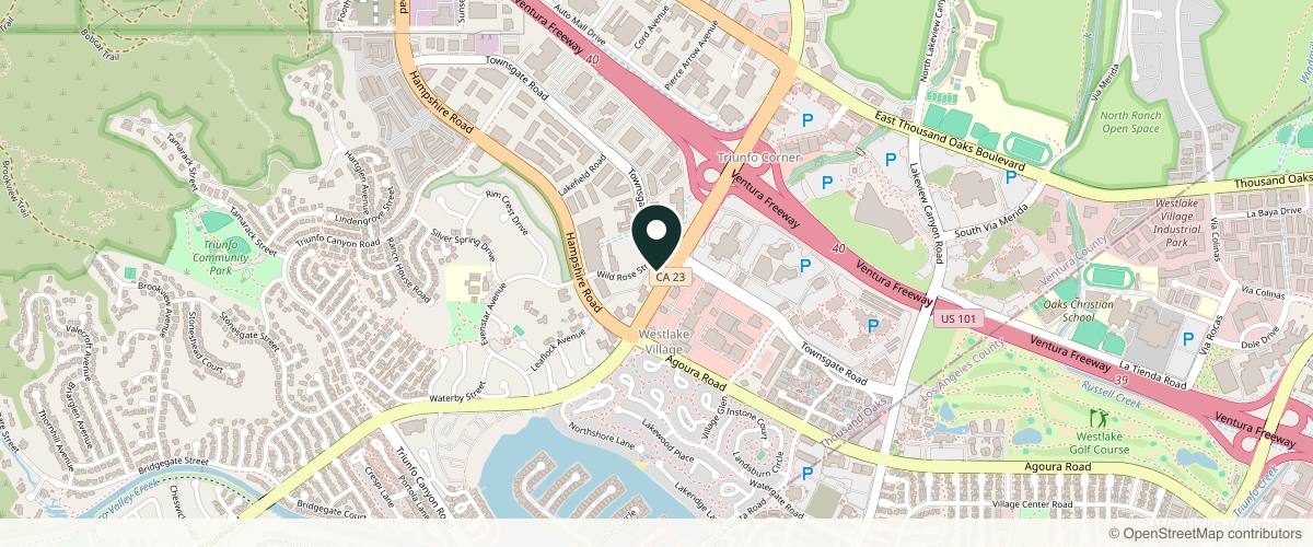 Map showing the exact location of NU Med Spa Westlake Village at 925 S Westlake Blvd Ste 3, Westlake Village, CA 91361, USA