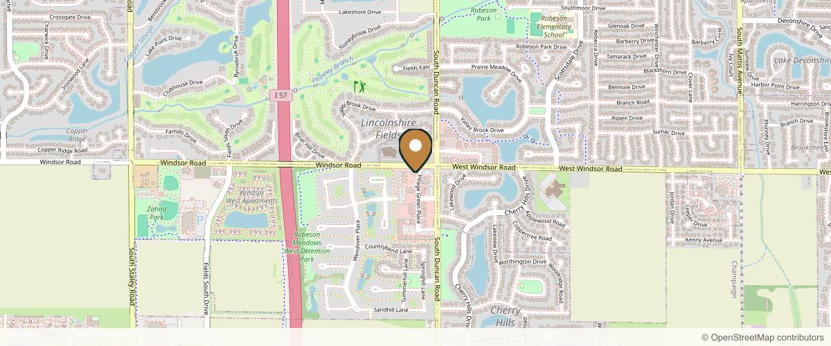 Map showing the exact location of Optimize U - Champaign - Hormone Clinic at 2407 Village Green Pl, Champaign, IL 61822, USA