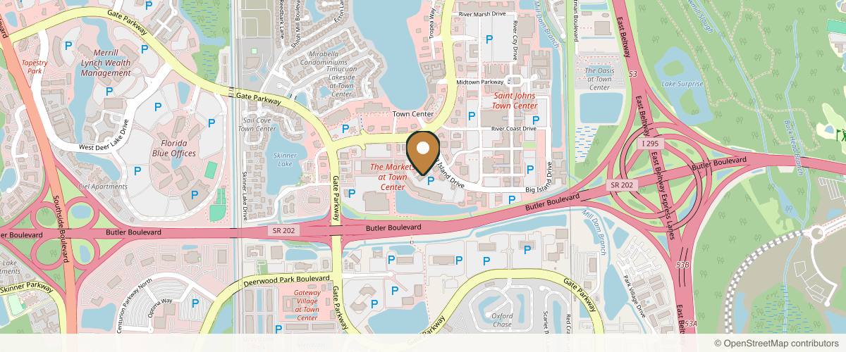 Map showing the exact location of OVME at 4880 Big Island Drive #3, Jacksonville, FL 32246, USA