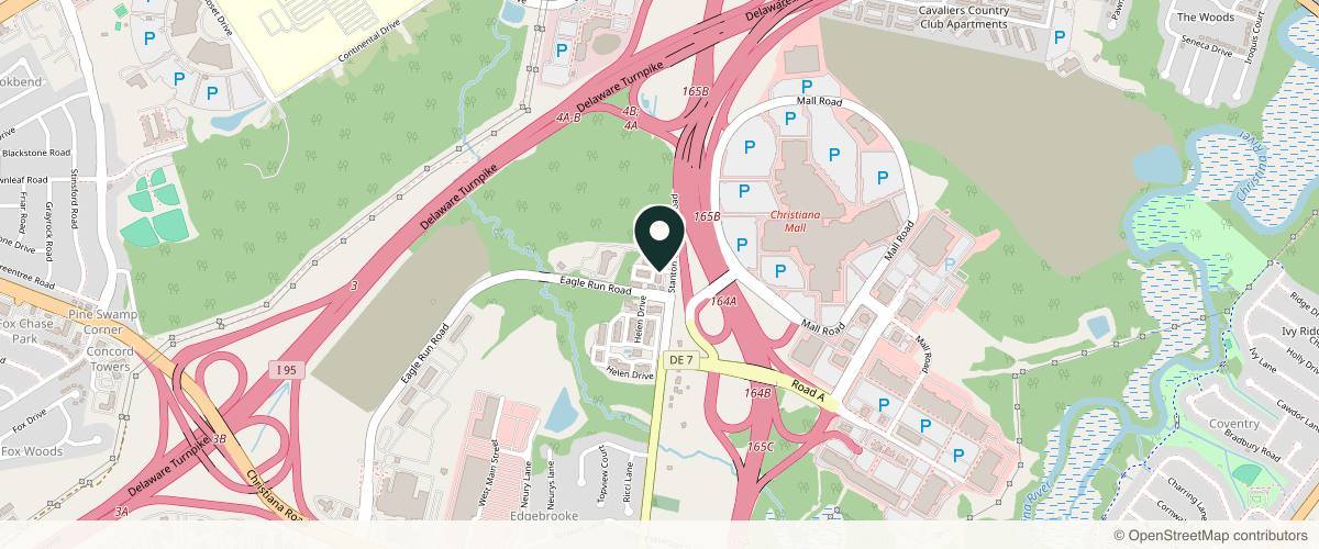Map showing the exact location of Ozara Wellness & Aesthetics at 300 Christiana Medical Center, Newark, DE 19702, USA