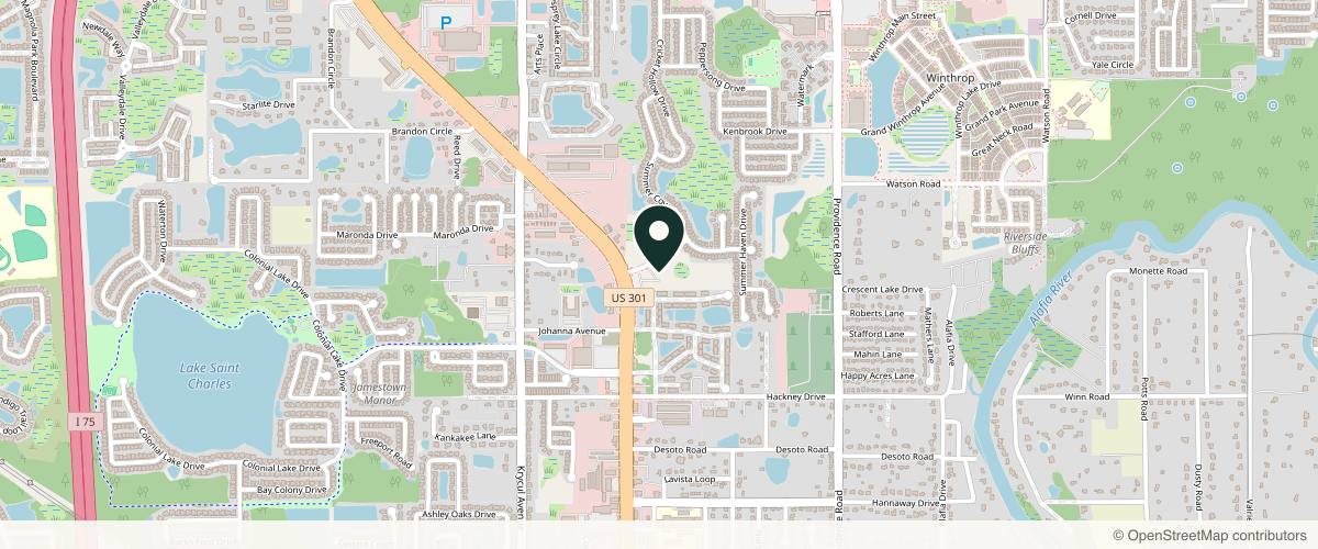 Map showing the exact location of Ozeina Longevity & MedSpa - Riverview at 10575 Bloomingdale Ridge Dr, Riverview, FL 33578, USA