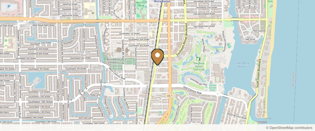 Map showing the exact location of Prestige at 600 S Dixie Hwy #210, Boca Raton, FL 33432, USA