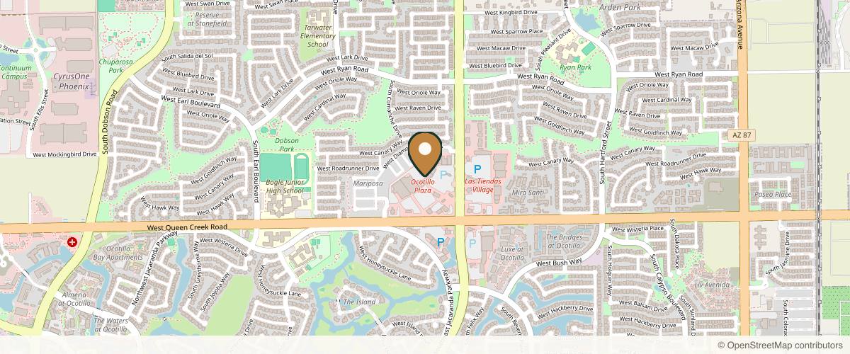 Map showing the exact location of Quantum Wellness Med Spa Chandler at 2860 S Alma School Rd Ste 25, Chandler, AZ 85286, USA