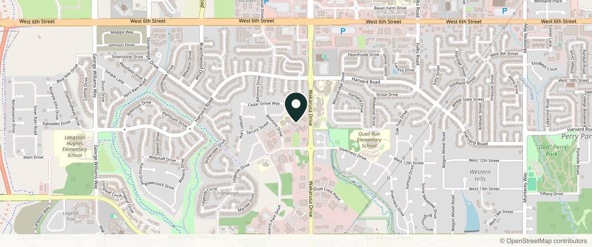 Map showing the exact location of Regain Functional Medicine and Aesthetics at 1201 Wakarusa Dr Ste B3, Lawrence, KS 66049, USA