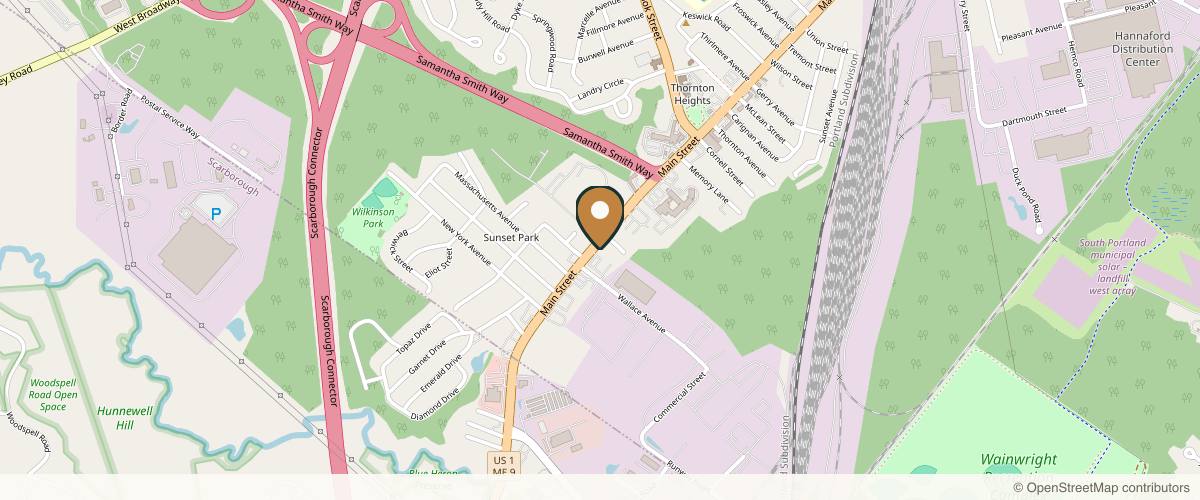 Map showing the exact location of Rejuvenations Medi Spa at 778 Main St #1, South Portland, ME 04106, USA