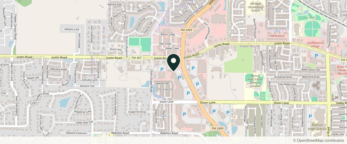 Map showing the exact location of Relive Health Flower Mound at 6101 Long Prairie Rd #700, Flower Mound, TX 75028, USA