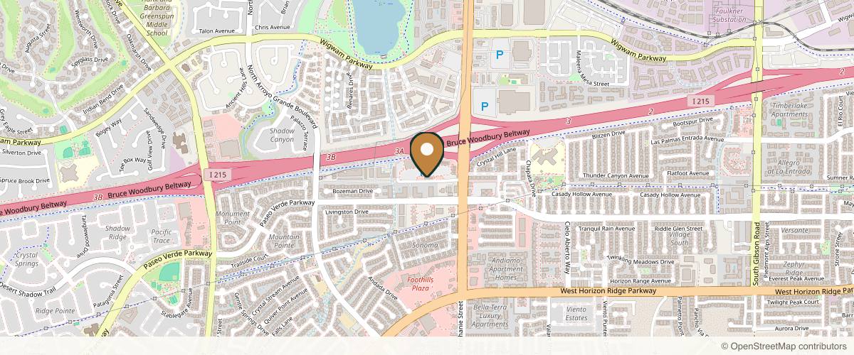Map showing the exact location of Remarkable Aesthetics at 43 S Stephanie St Ste 150, Henderson, NV 89012, USA