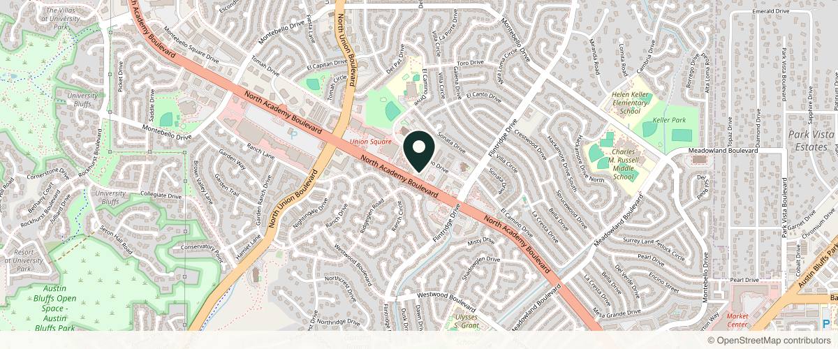 Map showing the exact location of Renaissance Med Spa | Skin Care Clinic | Colorado Springs | Botox | Wrinkle Treatment | Microneedling | Face Treatment at 5014 El Camino Dr Ste 100, Colorado Springs, CO 80918, USA