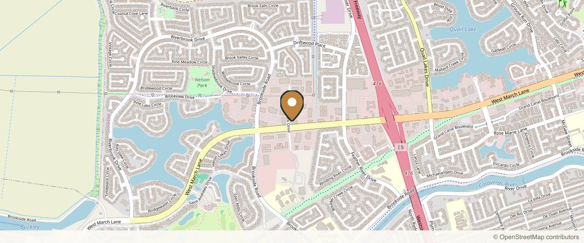 Map showing the exact location of RenewMD Beauty and Wellness, a Medical Spa in Stockton at 3133 W March Ln Ste 1040A, Stockton, CA 95219, USA