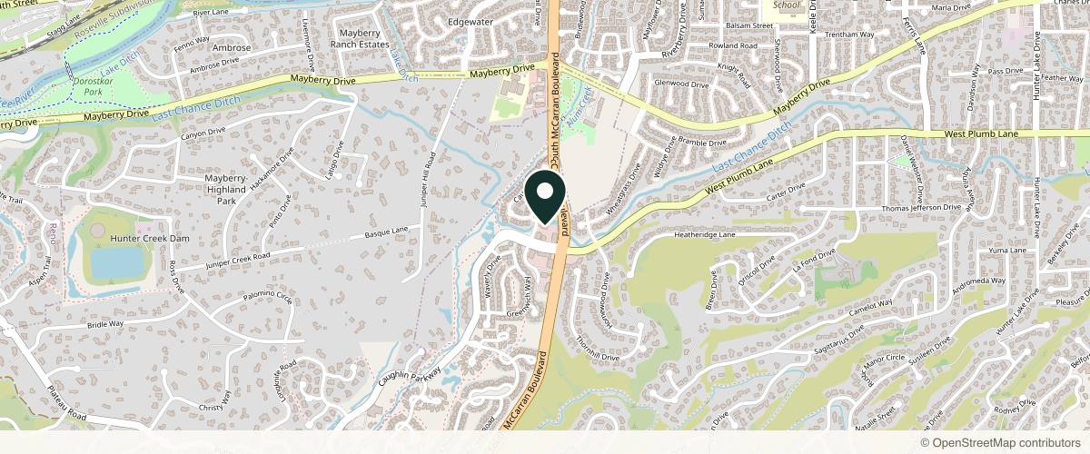 Map showing the exact location of Renovation Medical Spa at 960 Caughlin Crossing #100, Reno, NV 89519, USA