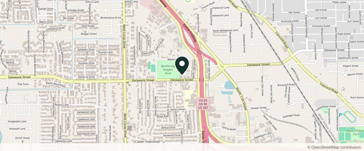 Map showing the exact location of Revivify Medical Spa PLLC at 3560 Delaware St Suite 107, Beaumont, TX 77706, USA