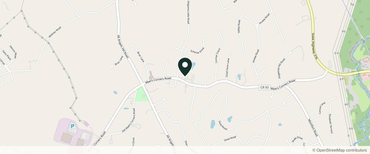 Map showing the exact location of Ritual Medical Spa at 235 Myers Corners Rd Suite 7, Wappingers Falls, NY 12590, USA