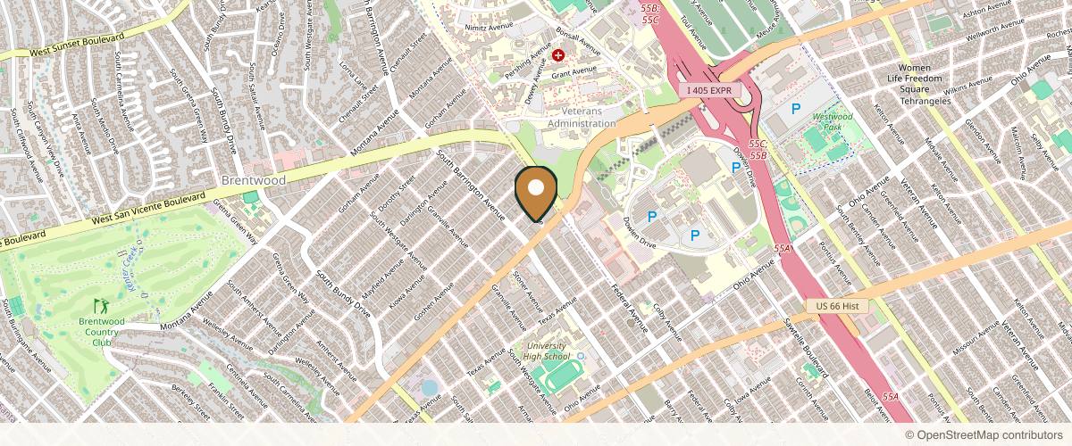 Map showing the exact location of RIVKIN Aesthetics at 11645 Wilshire Blvd #800, Los Angeles, CA 90025, USA
