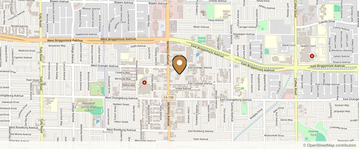 Map showing the exact location of Schweiger Dermatology Group - Modesto at 1524 McHenry Ave Ste 470, Modesto, CA 95350, USA