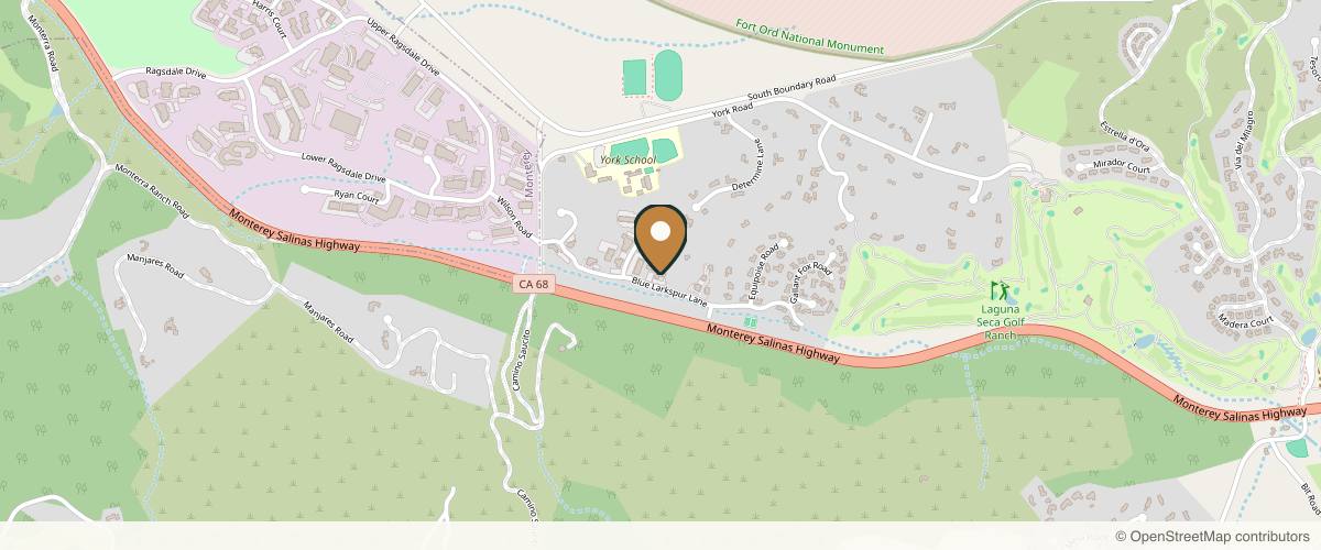 Map showing the exact location of Schweiger Dermatology Group - Monterey at 9781 Blue Larkspur Ln #100, Monterey, CA 93940, USA
