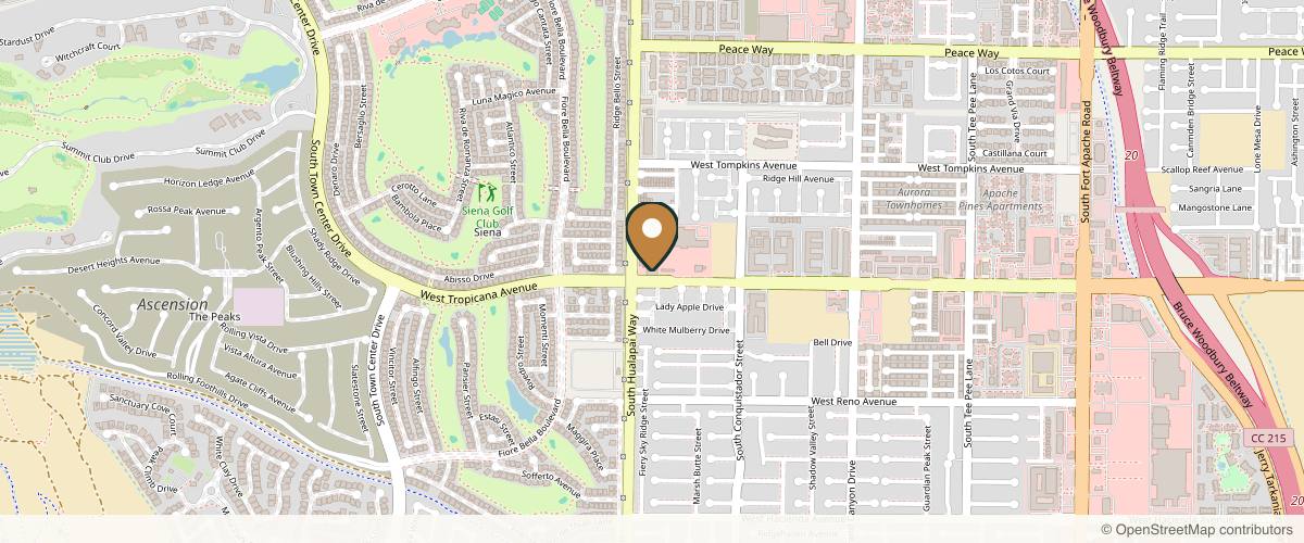 Map showing the exact location of Sculpt Spa at 10140 W Tropicana Ave Ste 126, Las Vegas, NV 89147, USA