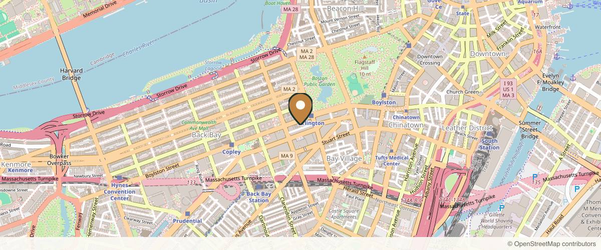 Map showing the exact location of Shah Wellness and Medspa at 376 Boylston St #303, Boston, MA 02116, USA